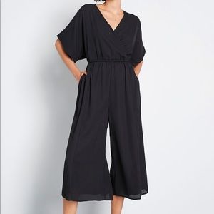 NTW ModCloth Black Jumpsuit Romper